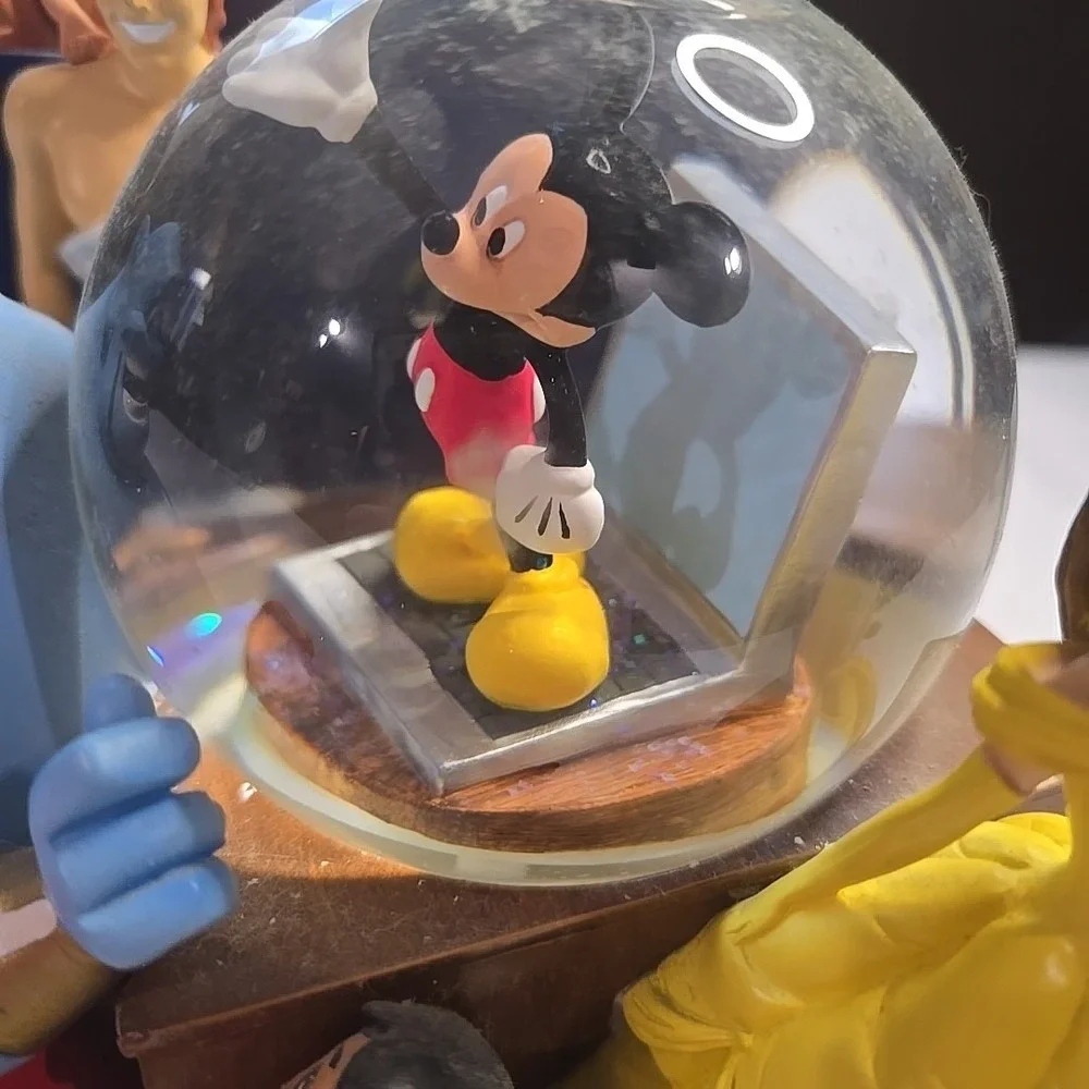 Very Rare Disney Vol 2 Through The Years‎ Musical Snow Globe & Bookend 1999
